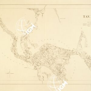 PLANIMETRIA DELLE R.R. GROTTE DI POSTUMIA - Tavola IX