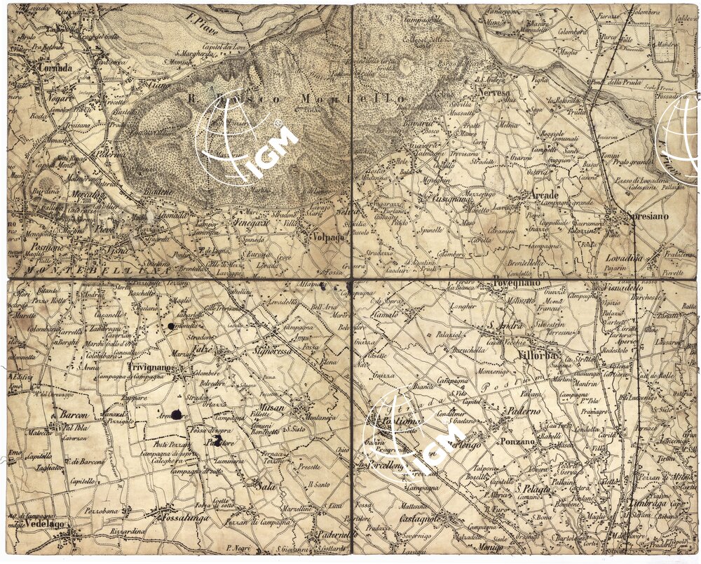 TOPOGRAFIA DELLA PROV. DI TREVISO... Tavola 10