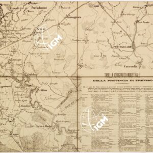 TOPOGRAFIA DELLA PROV. DI TREVISO... Tavola 12