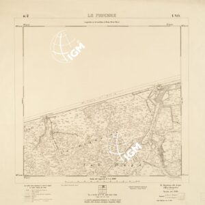 CARTA DELLA LAGUNA VENETA - LE PIOMBISE - N. 2 - I.N.O.