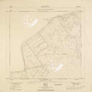 CARTA DELLA LAGUNA VENETA - SILETTO - N. 4 - IV.S.O.