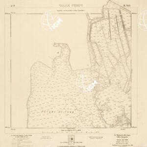 CARTA DELLA LAGUNA VENETA - VALLE PERINI - N. 9 - II.N.O.