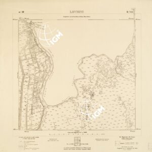 CARTA DELLA LAGUNA VENETA - LOVIGNO - N. 10 - II.N.E.