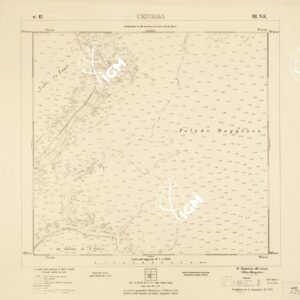 CARTA DELLA LAGUNA VENETA - CENESA - N. 12 - III.N.E.