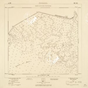 CARTA DELLA LAGUNA VENETA - PAGLIAGA - N. 18 - III.S.E.