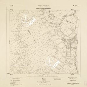 CARTA DELLA LAGUNA VENETA - SAN FELICE - N. 32 - IV.N.O.