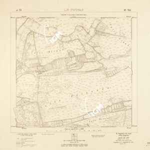 CARTA DELLA LAGUNA VENETA - LIO PICCOLO - N. 33 - IV.N.E.