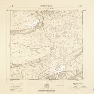 CARTA DELLA LAGUNA VENETA - FALCONERA - N. 34 - I.N.O.