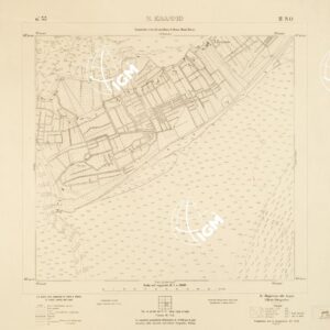 CARTA DELLA LAGUNA VENETA - S. ERASMO - N. 53 - II.N.O.