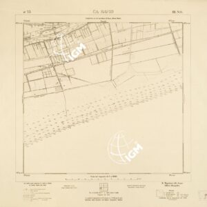 CARTA DELLA LAGUNA VENETA - CA SAVIO - N. 55 - III.N.O.