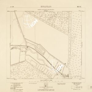 CARTA DELLA LAGUNA VENETA - MORANZANI - N. 58 - III.S.E.