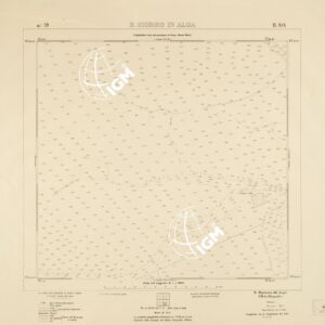 CARTA DELLA LAGUNA VENETA - S. GIORGIO IN ALGA - N. 59 - II.S.O.