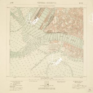 CARTA DELLA LAGUNA VENETA - VENEZIA GIUDECCA - N. 60 - II.S.E.
