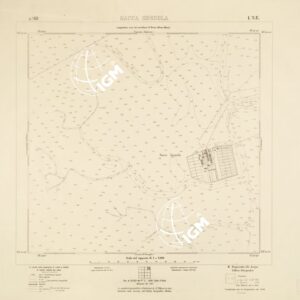 CARTA DELLA LAGUNA VENETA - SACCA SESSOLA - N. 69 - I.N.E.