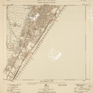 CARTA DELLA LAGUNA VENETA - LIDO DI VENEZIA - N. 71 - IV.N.E.