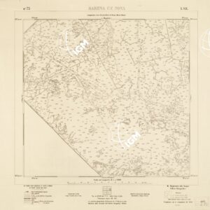 CARTA DELLA LAGUNA VENETA - BARENA CA' NOVA - N. 73 - I.S.E.