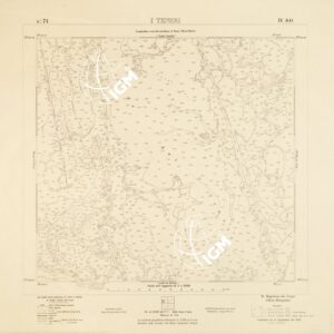 CARTA DELLA LAGUNA VENETA - I TENERI - N. 74 - IV.S.O.