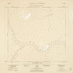 CARTA DELLA LAGUNA VENETA - CANALE DI POVEGLIA - N. 77 - I.S.E.