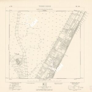 CARTA DELLA LAGUNA VENETA - TERRE PERSE - N. 78 - IV.S.O.