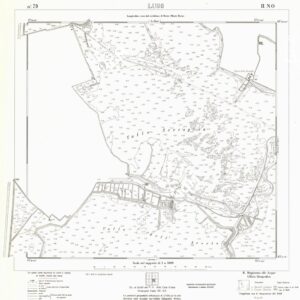 CARTA DELLA LAGUNA VENETA - LUGO - N. 79 - II.N.O.