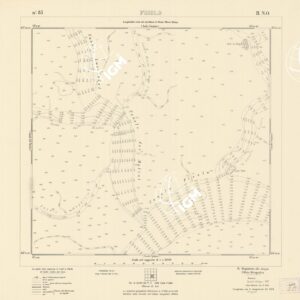 CARTA DELLA LAGUNA VENETA - FISOLO - N. 83 - II.N.O.