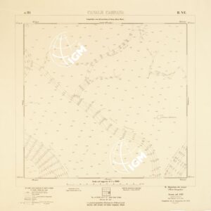 CARTA DELLA LAGUNA VENETA - CANALE CAMPANA - N. 84 - II.N.E.