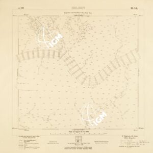 CARTA DELLA LAGUNA VENETA - MELISON - N. 89 - III.S.E.
