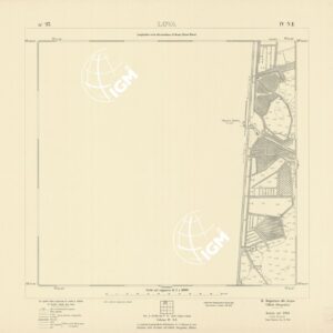 CARTA DELLA LAGUNA VENETA - LOVA - N. 93 - IV.N.E.