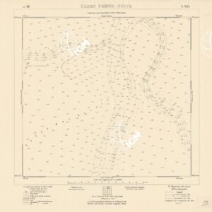 CARTA DELLA LAGUNA VENETA - CASON CORNIO NUOVO - N. 98 - I.N.O.