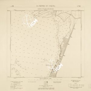 CARTA DELLA LAGUNA VENETA - S. PIETRO IN VOLTA - N. 99 - I.N.E.