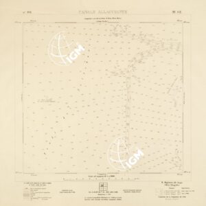 CARTA DELLA LAGUNA VENETA - CANALE ALLACCIANTE - N. 104 - IV.S.E.