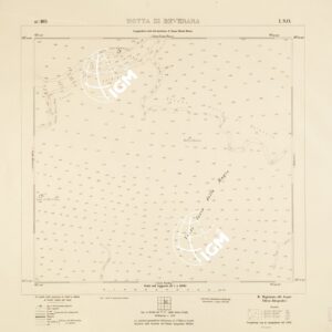CARTA DELLA LAGUNA VENETA - MOTTA DI BEVERARA - N. 105 - I.S.O.