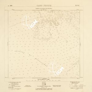 CARTA DELLA LAGUNA VENETA - CASON PESCINE - N. 109 - II.N.E.
