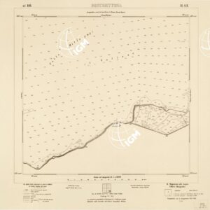 CARTA DELLA LAGUNA VENETA - BOSCHETTONA - N. 116 - II.S.E.