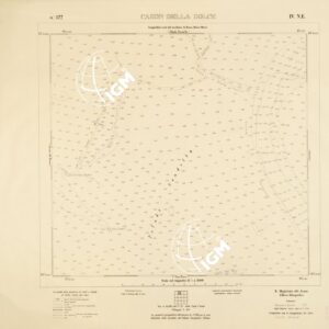 CARTA DELLA LAGUNA VENETA - CASON DELLA DOLCE - N. 122 - IV.N.E.