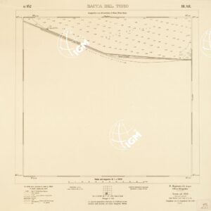 CARTA DELLA LAGUNA VENETA - SACCA DEL TORO - N. 132 - III.S.E.