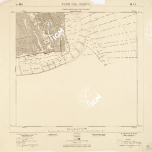 CARTA DELLA LAGUNA VENETA - FOCE DEL BRENTA - N. 134 - II.S.E.