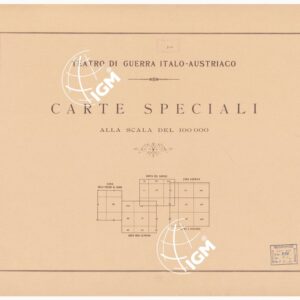 CARTA DEL TEATRO DI GUERRA ITALO - AUSTRIACA - Quadro d'Unione