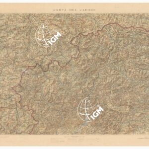 CARTA DEL TEATRO DI GUERRA ITALO - AUSTRIACA - CARTA DEL CADORE