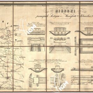 CARTA IDROGRAFICA STRADALE AMMINISTRATIVA CONSORZIALE DELLA PROV. DI PADOVA...Tavola III