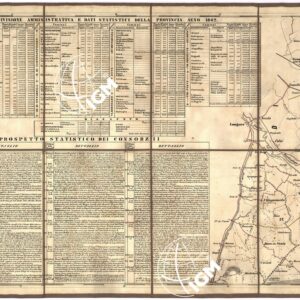 CARTA IDROGRAFICA STRADALE AMMINISTRATIVA CONSORZIALE DELLA PROV. DI PADOVA... Tavola IV