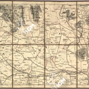 CARTA IDROGRAFICA STRADALE AMMINISTRATIVA CONSORZIALE DELLA PROV. DI PADOVA...Tavola VII