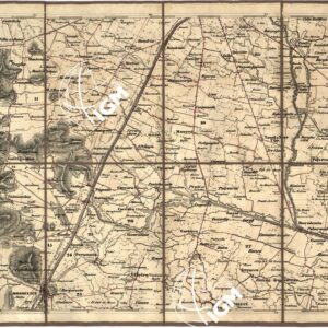 CARTA IDROGRAFICA STRADALE AMMINISTRATIVA CONSORZIALE DELLA PROV. DI PADOVA...Tavola VIII