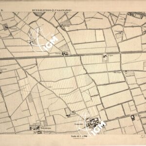 CARTA DEI DINTORNI DI VERONA - Foglio 11 D - BUSSOLENGO (LUGAGNANO)