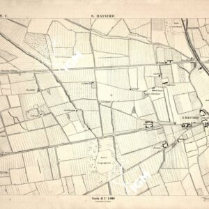 CARTA DEI DINTORNI DI VERONA - Foglio 12 C - S. MASSIMO