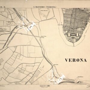 CARTA DEI DINTORNI DI VERONA - Foglio 12 D - S. MASSIMO (VERONA)