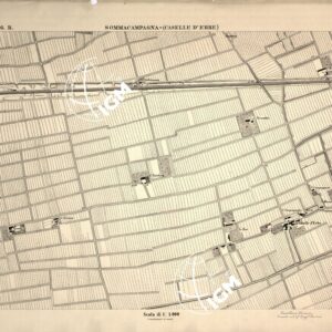 CARTA DEI DINTORNI DI VERONA - Foglio 16 B - SOMMA CAMPAGNA (CASELLE D'ERBE)
