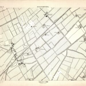 CARTA DEI DINTORNI DI VERONA - Foglio 17 C - DOSSOBUONO