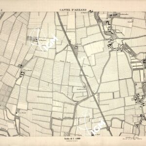 CARTA DEI DINTORNI DI VERONA - Foglio 23 C - CASTEL D'AZZANO