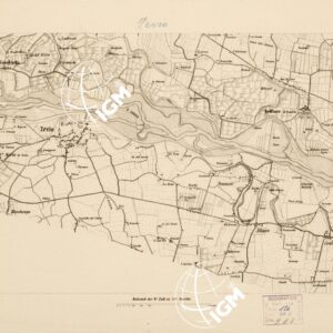 REAMBULIRTEN DETAILKARTE VOM MANOVRE TERRAIN AM MINCIO - ZEVIO - Tavola H II